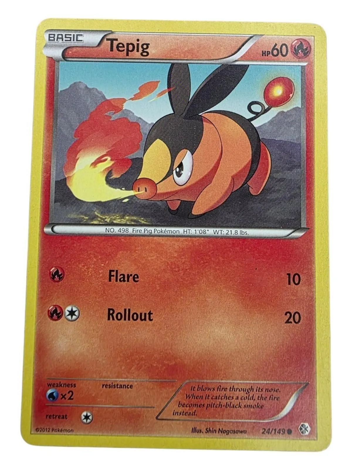 Tepig Common SV: White Flare 011/086 NM