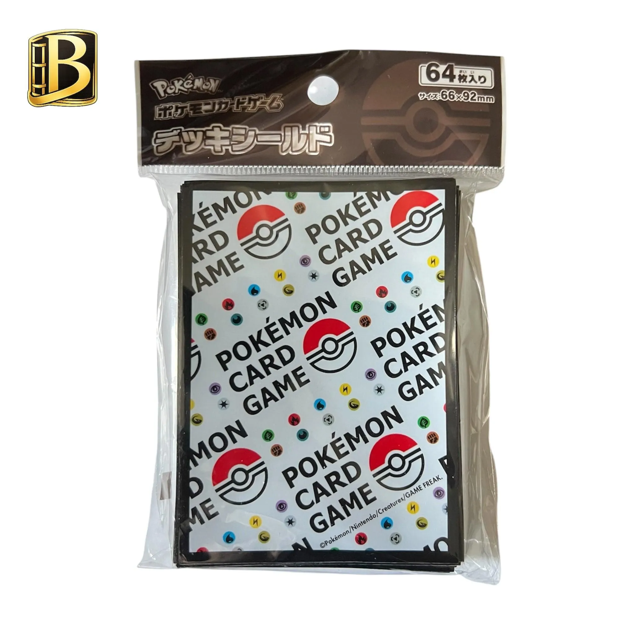 Pokémon Card Game Energy Symbols Deck Sleeves – 64 Pack – Japanese