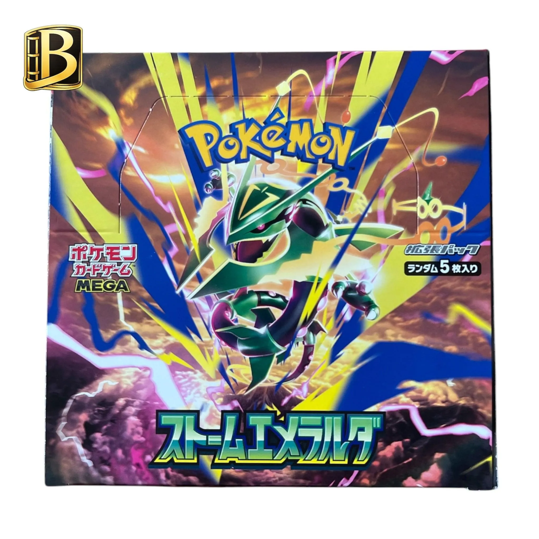 Pokémon Card Game MEGA – Storm Emerald Booster Box – Japanese – Sealed
