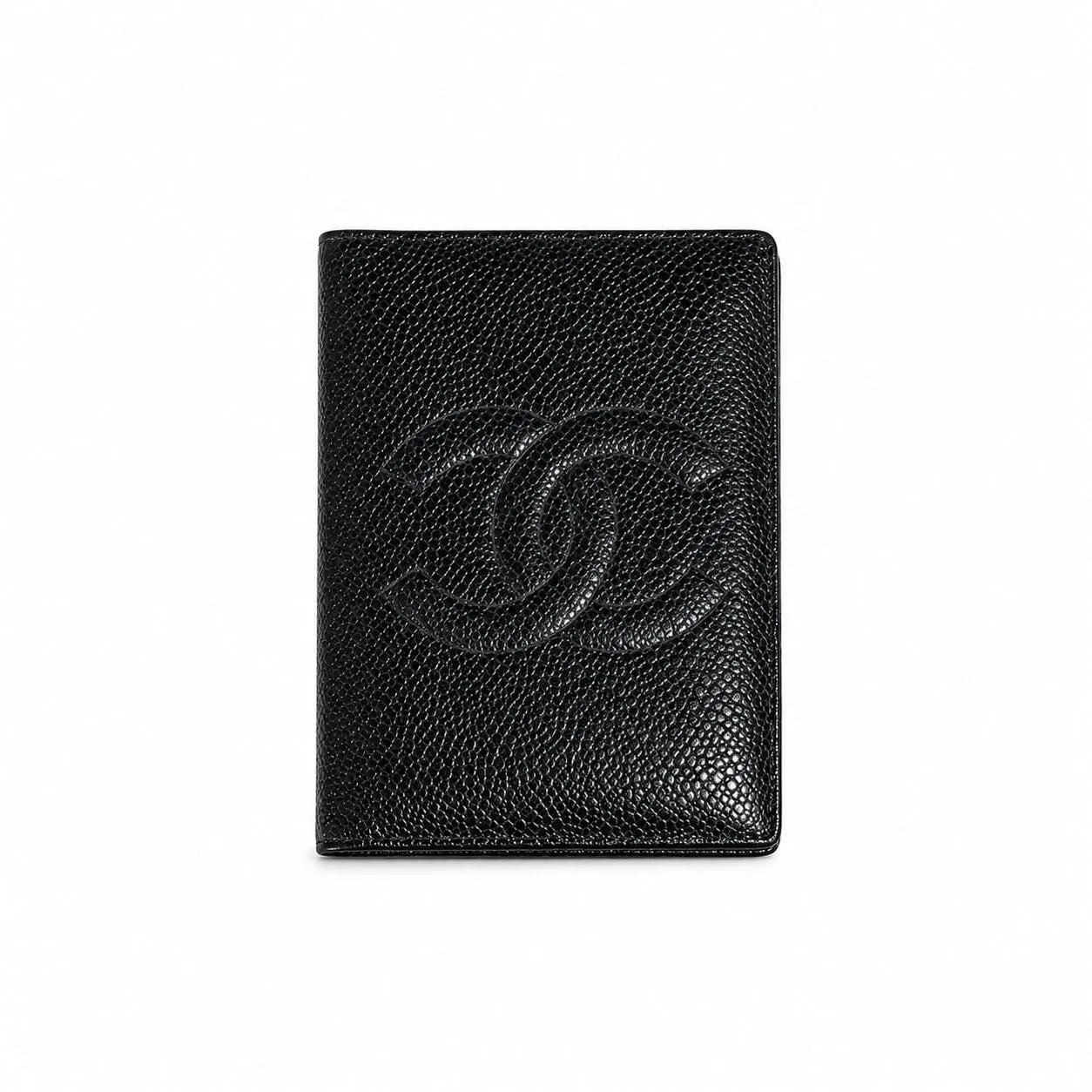 Chanel Caviar Leather Pocket Organizer Black