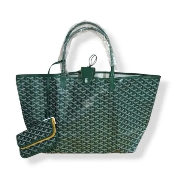 Goyard Saint Louis Tote PM Green