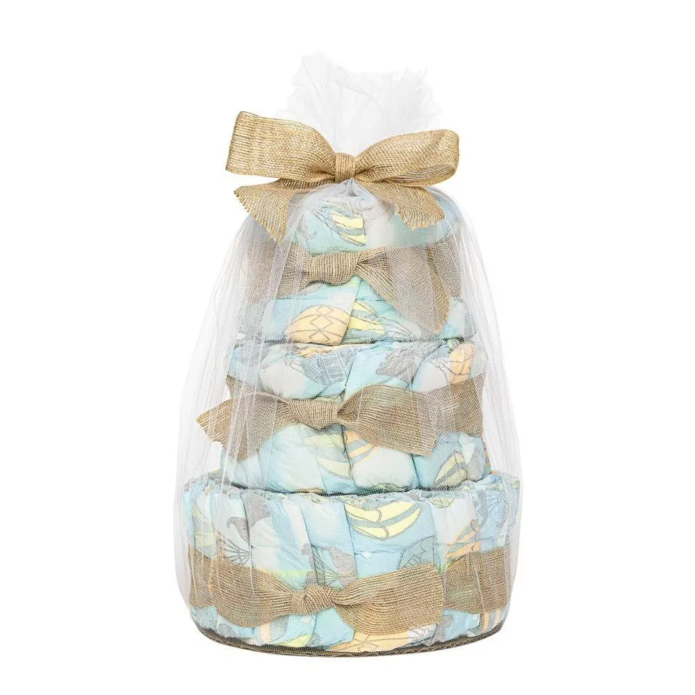 New without Tags - The Honest Company Clean Conscious Disposable Diaper Cake - Above It All
