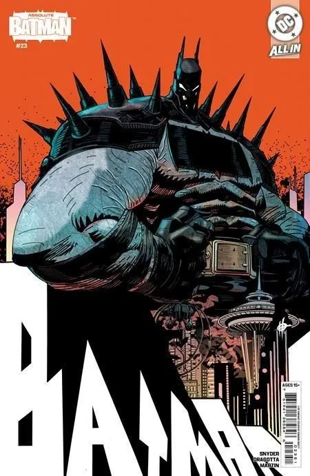 Absolute Batman #23 | 1:25 Incentive Ratio | Damion Scott Card Stock