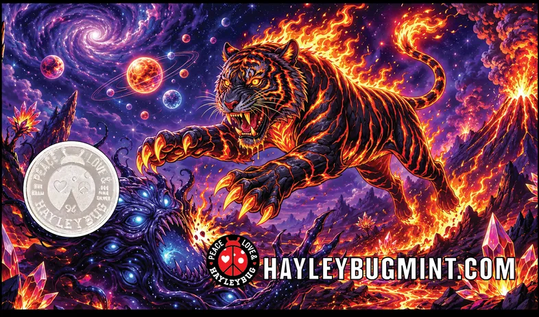 Hayleybug Mint - THE MAGMA CLAW ONE GRAM 999 FINE SILVER