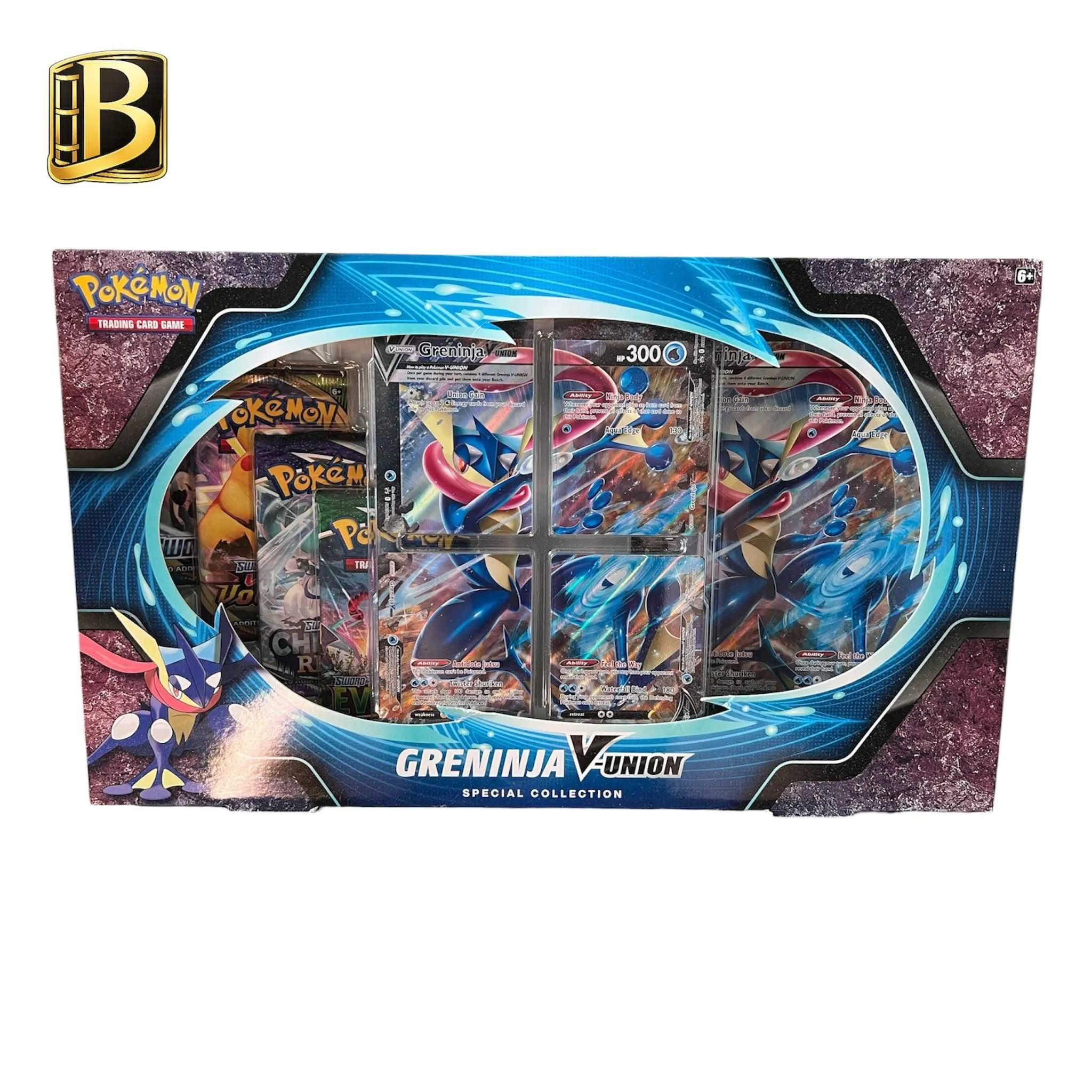 Pokémon Greninja V-UNION Special Collection Box – Sealed English TCG
