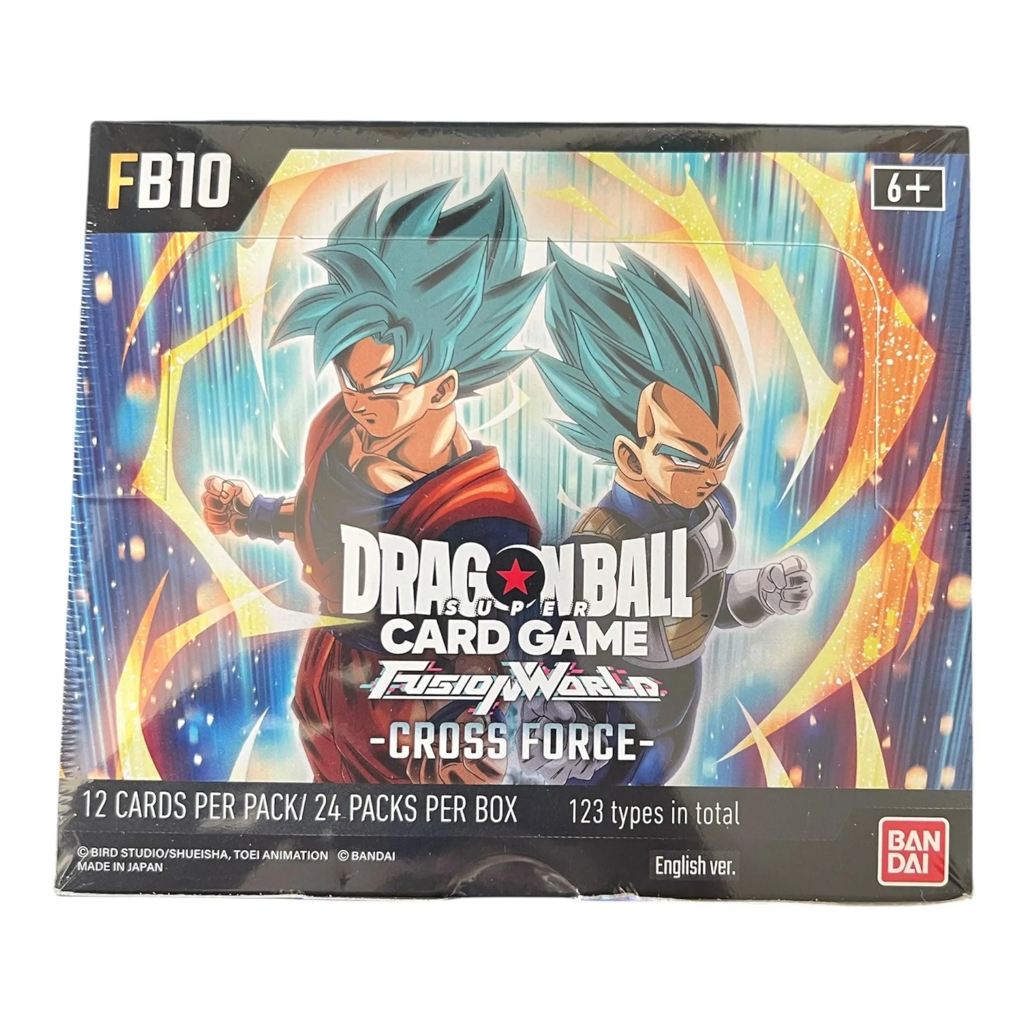Dragon Ball Super Card Game Fusion World FB10 Cross Force Booster Box English