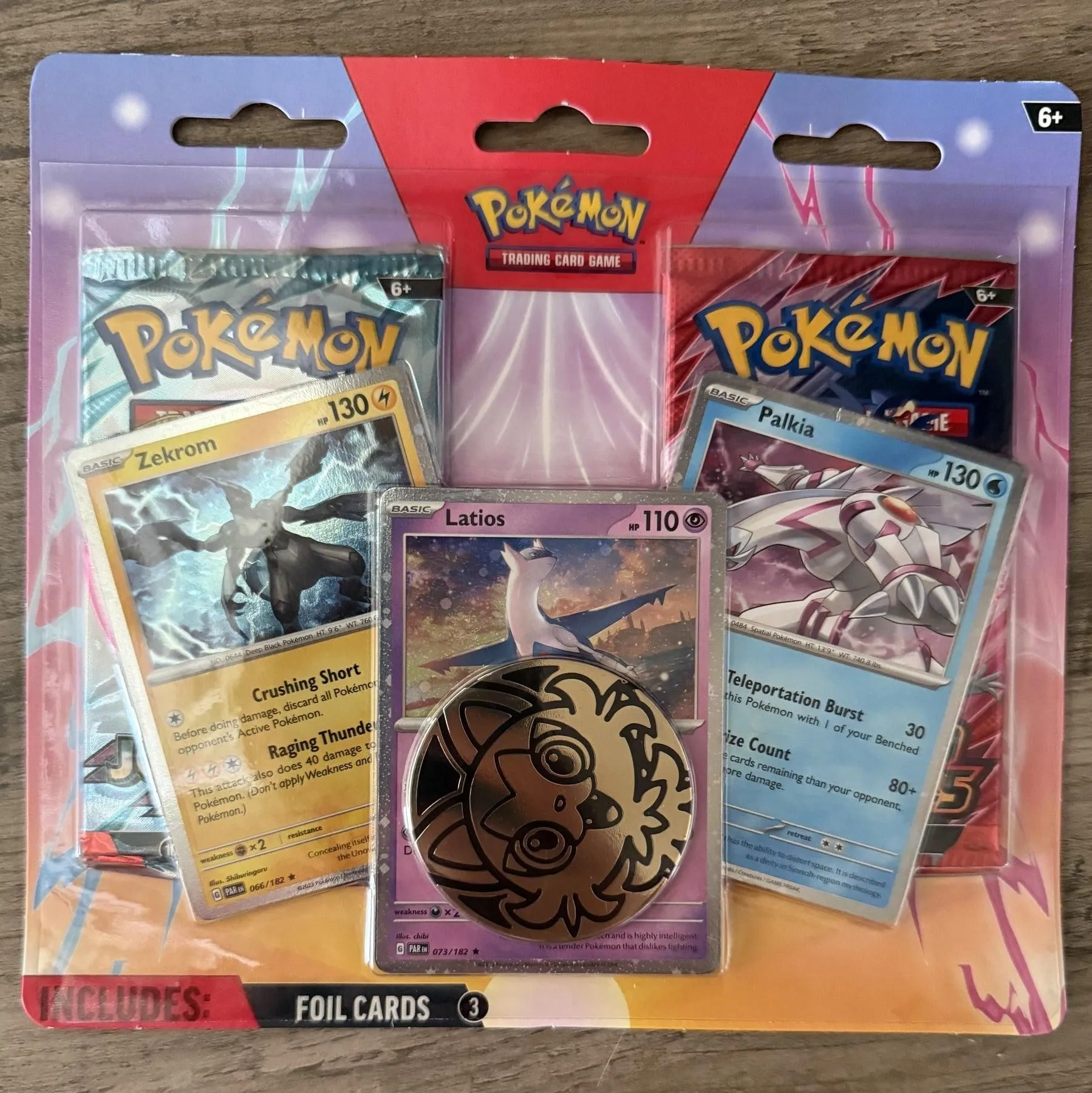 Enhanced 2-Pack Blister — Latios, Zekrom & Palkia