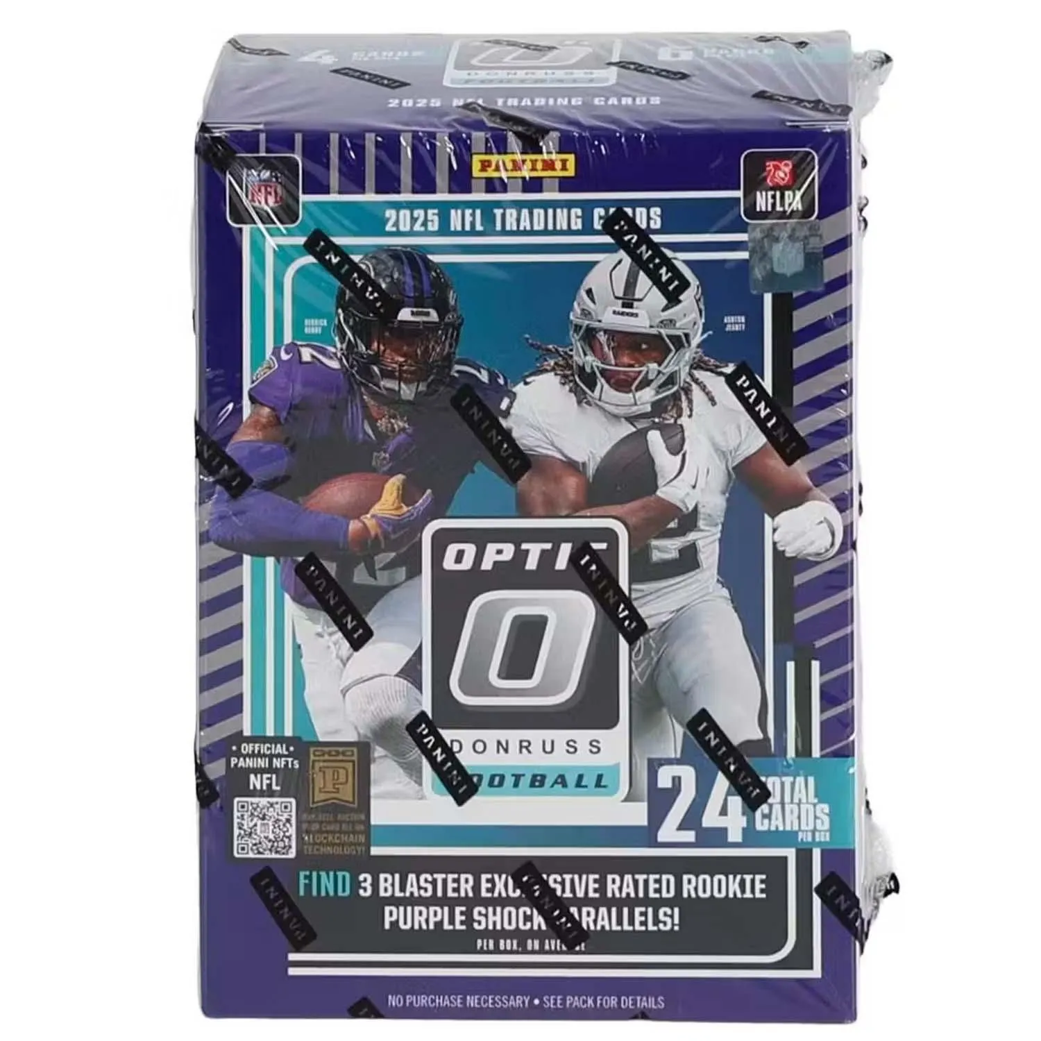 2025 Panini Donruss Optic Football Blaster Box (Purple Shock Parallels)