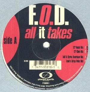 F.O.D. - All It Takes (12")