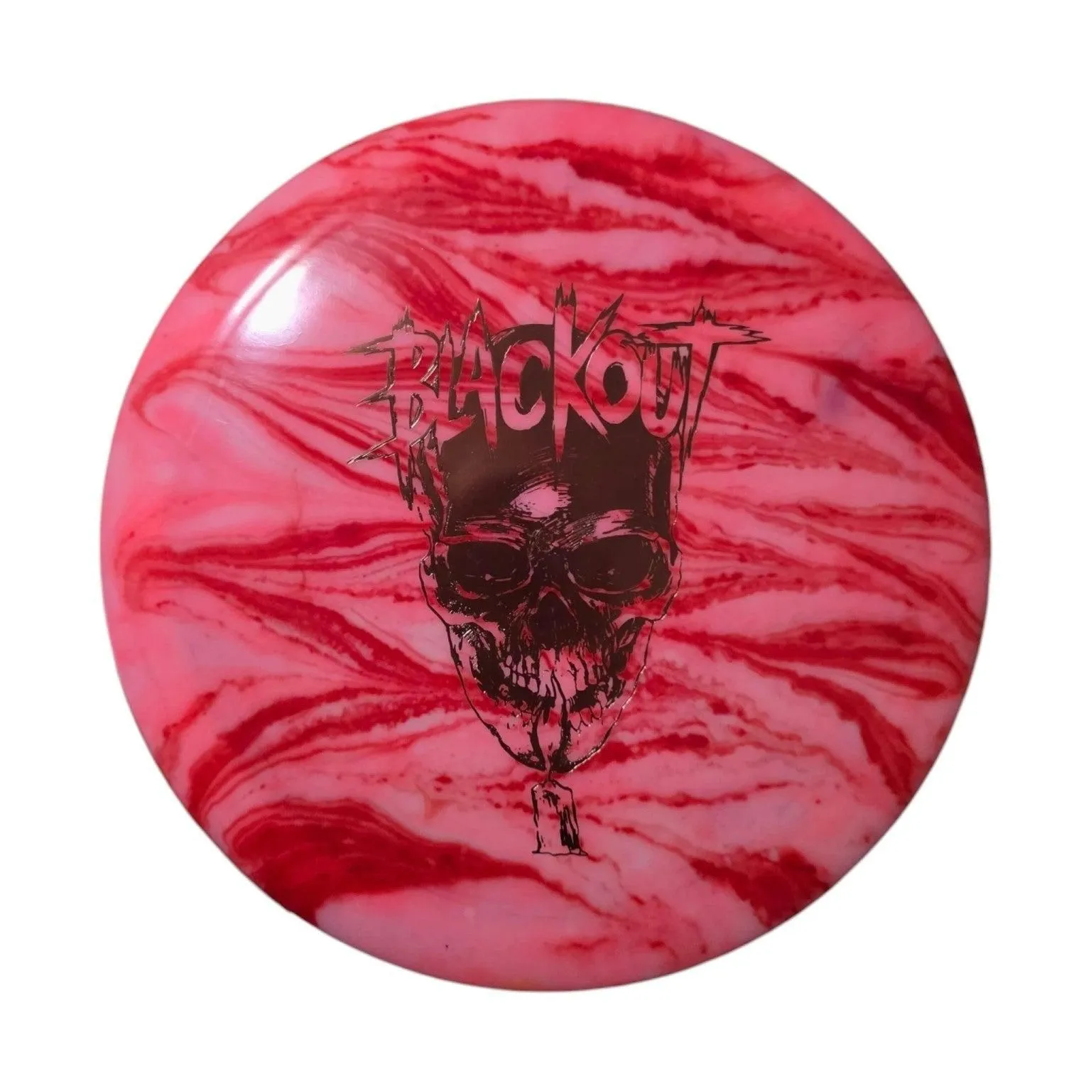 Hand Dyed Blackout in Radioactive Waste Plastic: Fuchsia and Pink