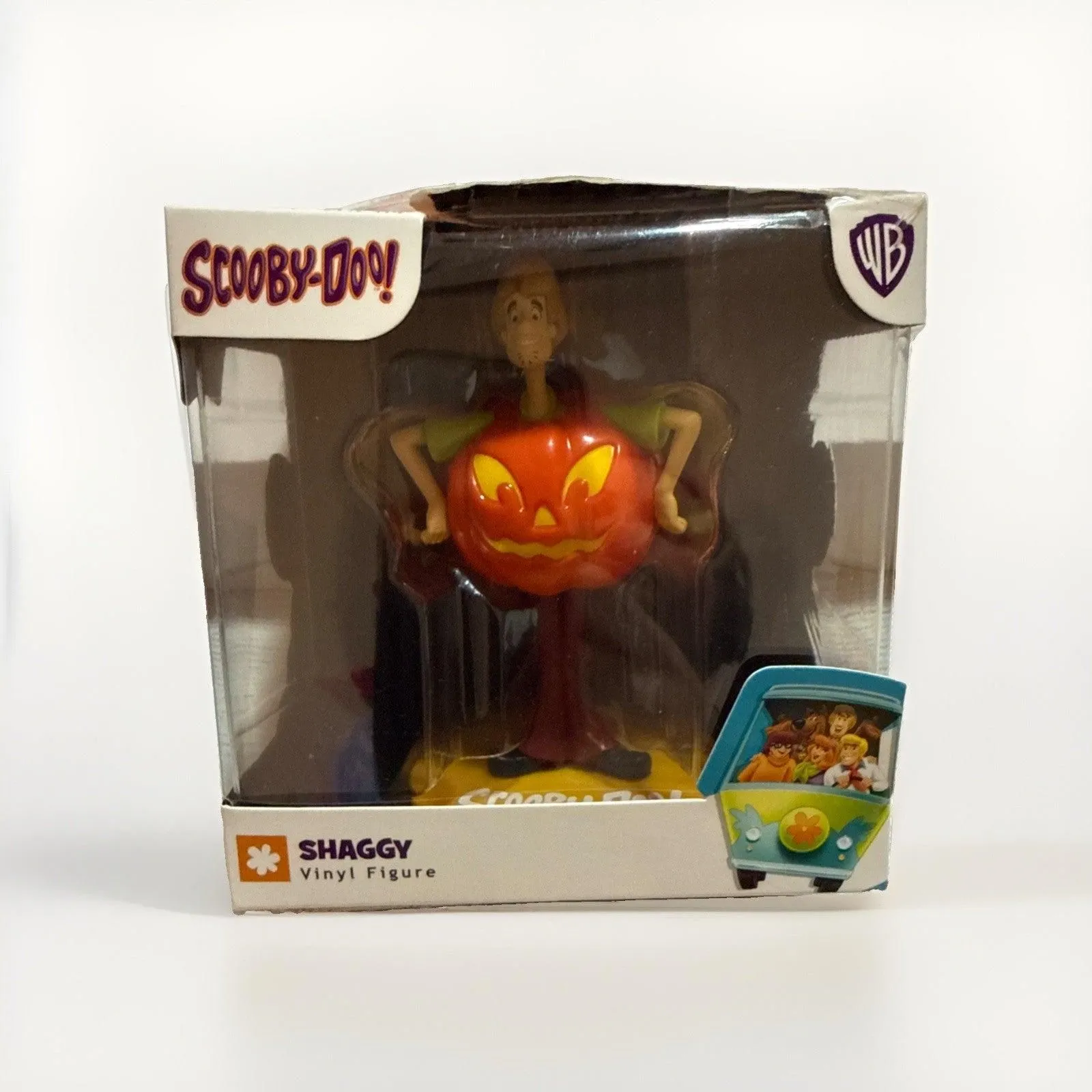 Scooby Doo Shaggy Vinyl Figure Halloween Pumpkin Costume 4.5" Culturefly