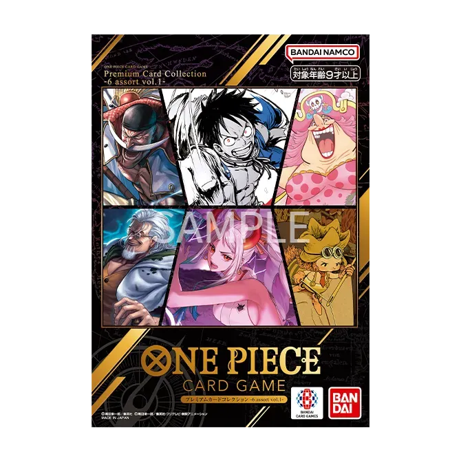 ONE PIECE CARD GAME – Premium Card Collection 6 Assort Vol.01 (Édition Japonaise)