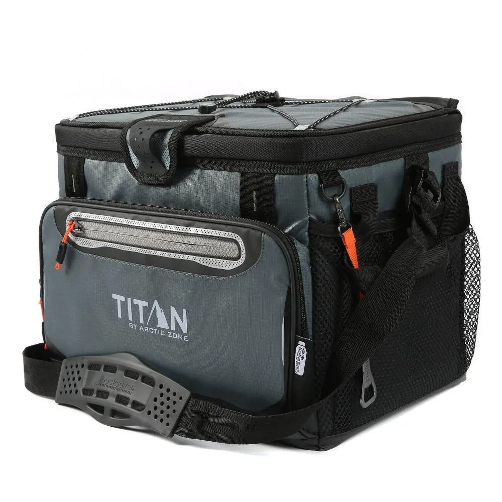 Open-box - Titan by Arctic Zone Deep Freeze Zipperless Hardbody 20qt Cooler - Sharkskin