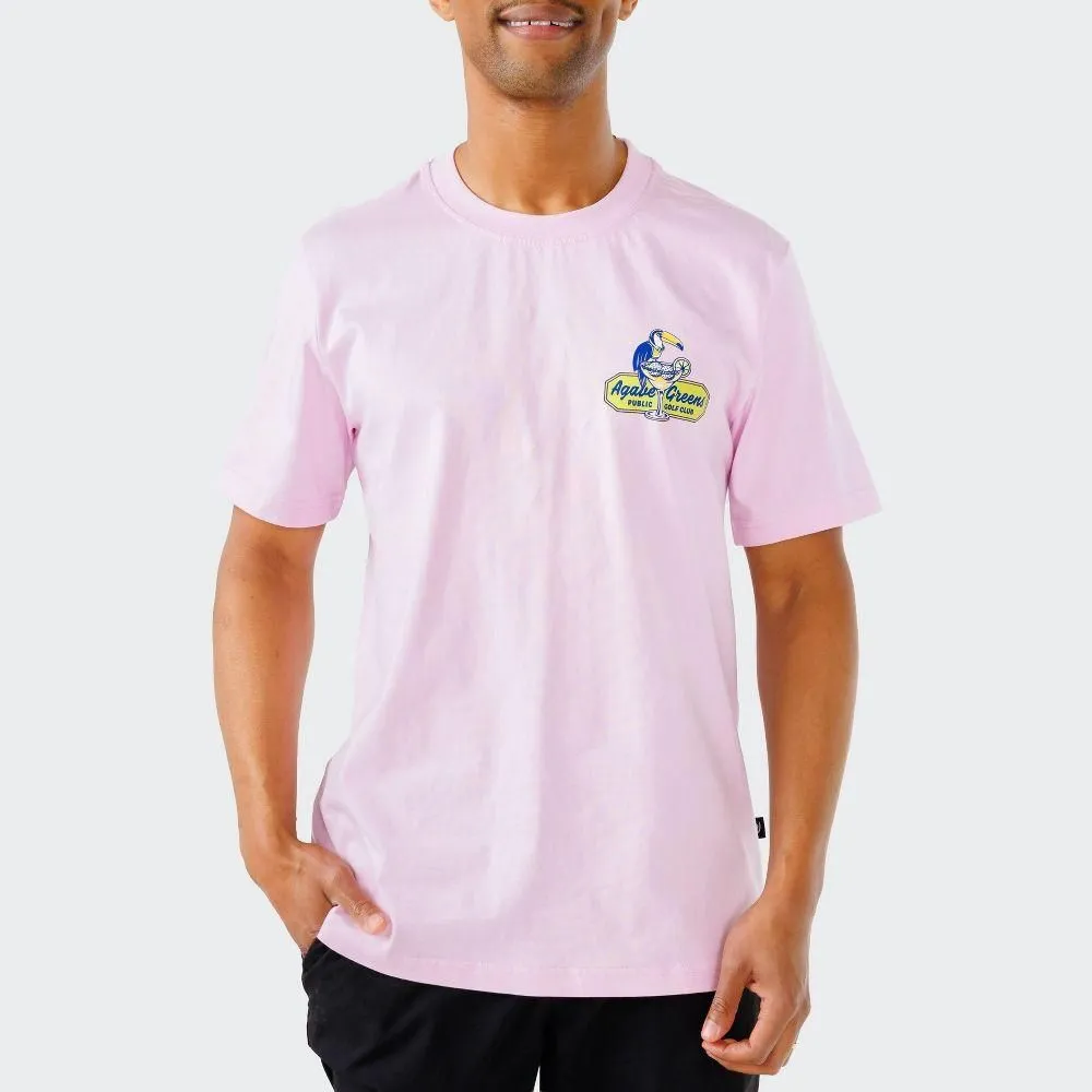 New without Tags - Waggle Men's Agave Greens GC T-Shirt - Pink L