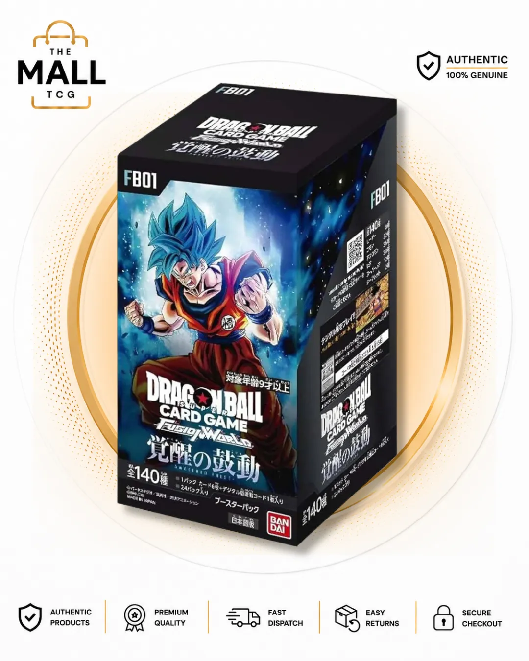 FB01 Awakened Pulse Japanese Booster Box | Dragon Ball Fusion World
