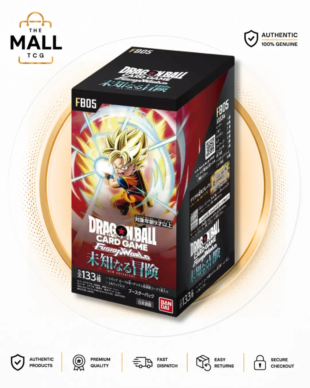 FB05 New Adventure Japanese Booster Box | Dragon Ball Fusion World