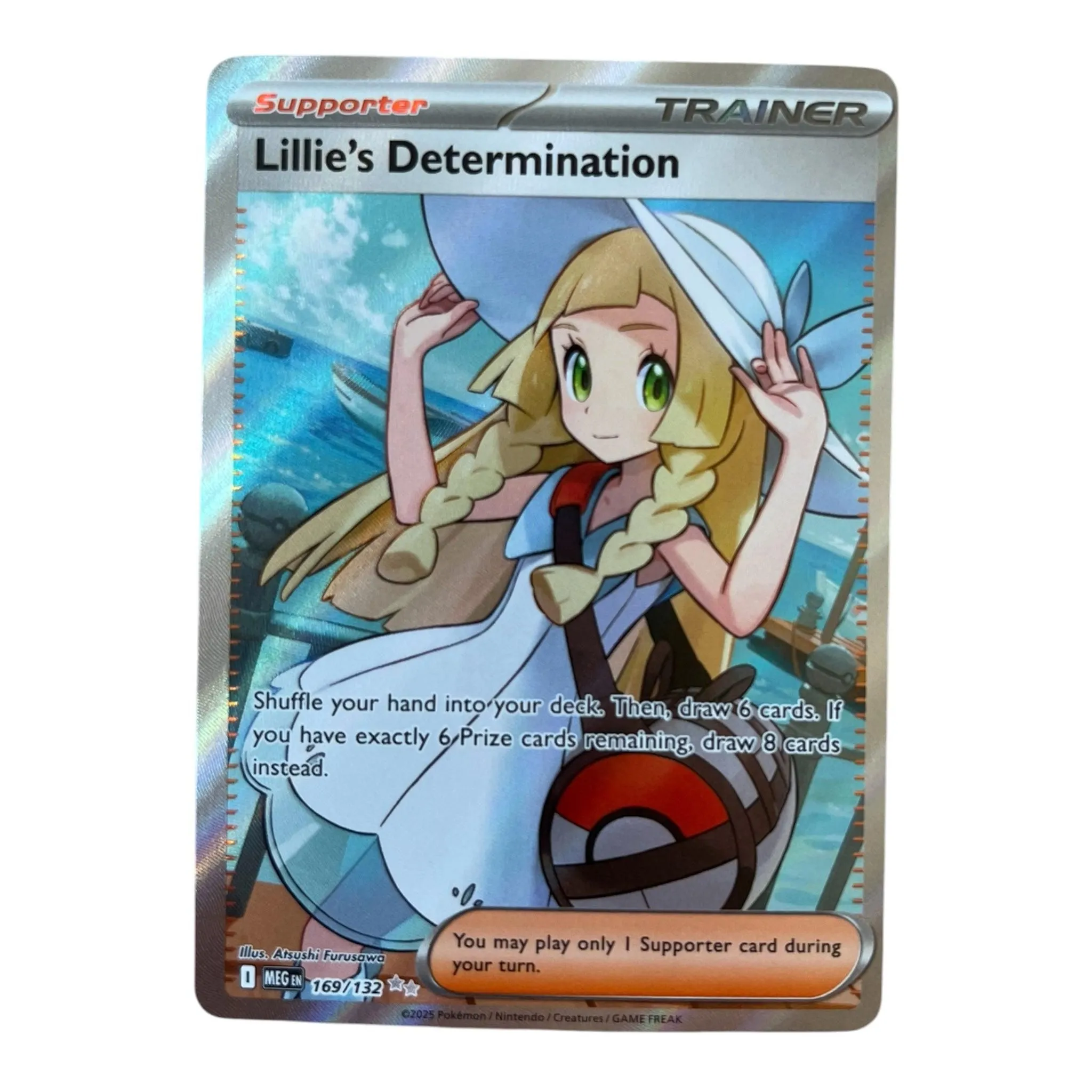 Lillie’s Determination 169/132 – SIR – Mega Evolution – English Pokémon