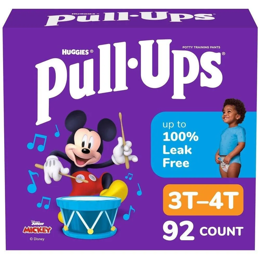 New without Tags - Size: 3T-4T - Pull-Ups Boys' Learning Designs Training Pants - 3T-4T - 92ct