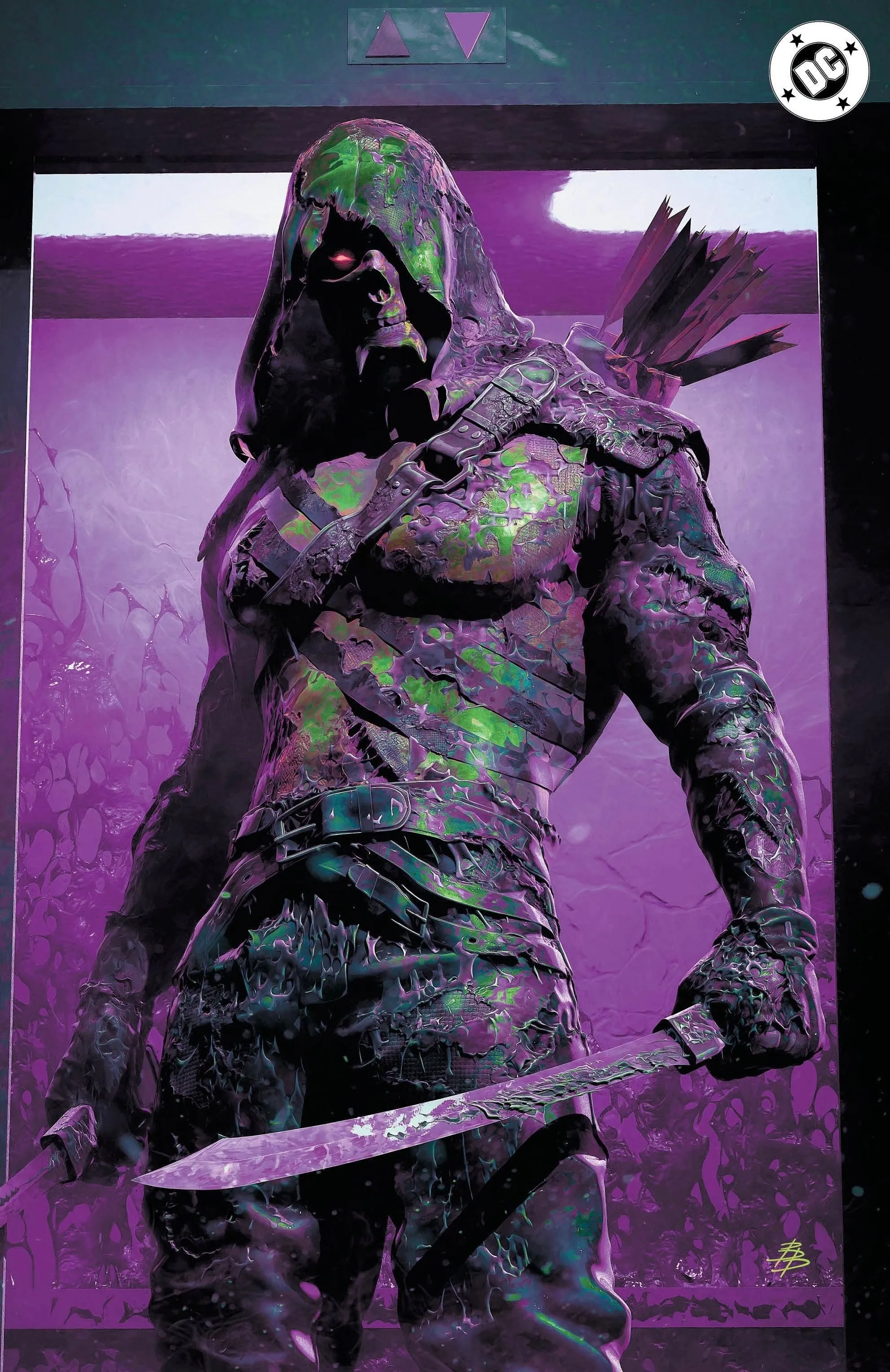ABSOLUTE GREEN ARROW #4 BJORN BARENDS 616 COMICS Virgin FOIL Variant C LTD 1000