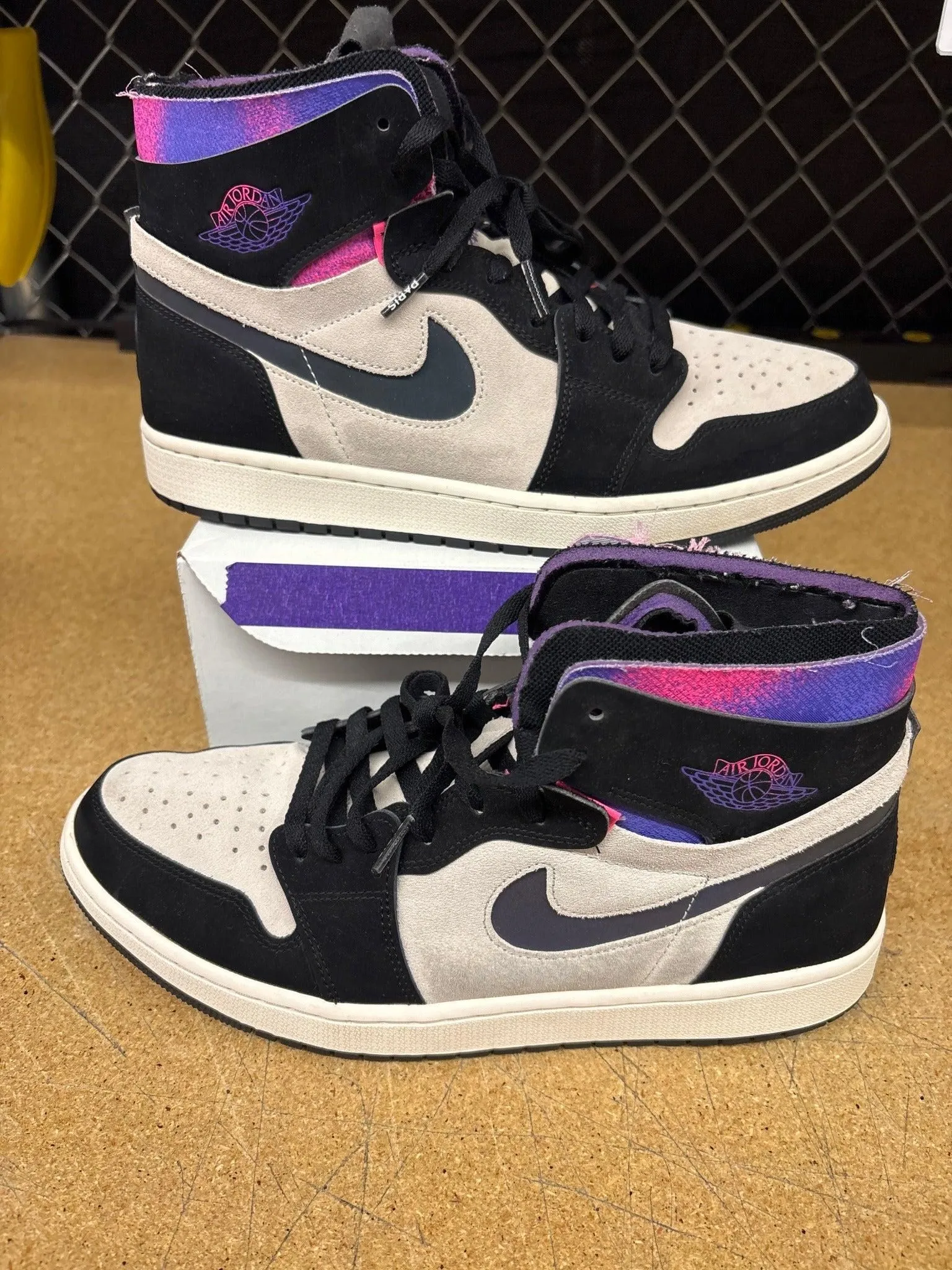 1307687 Jordan 1 High PSG Men 12 Used - No Box
