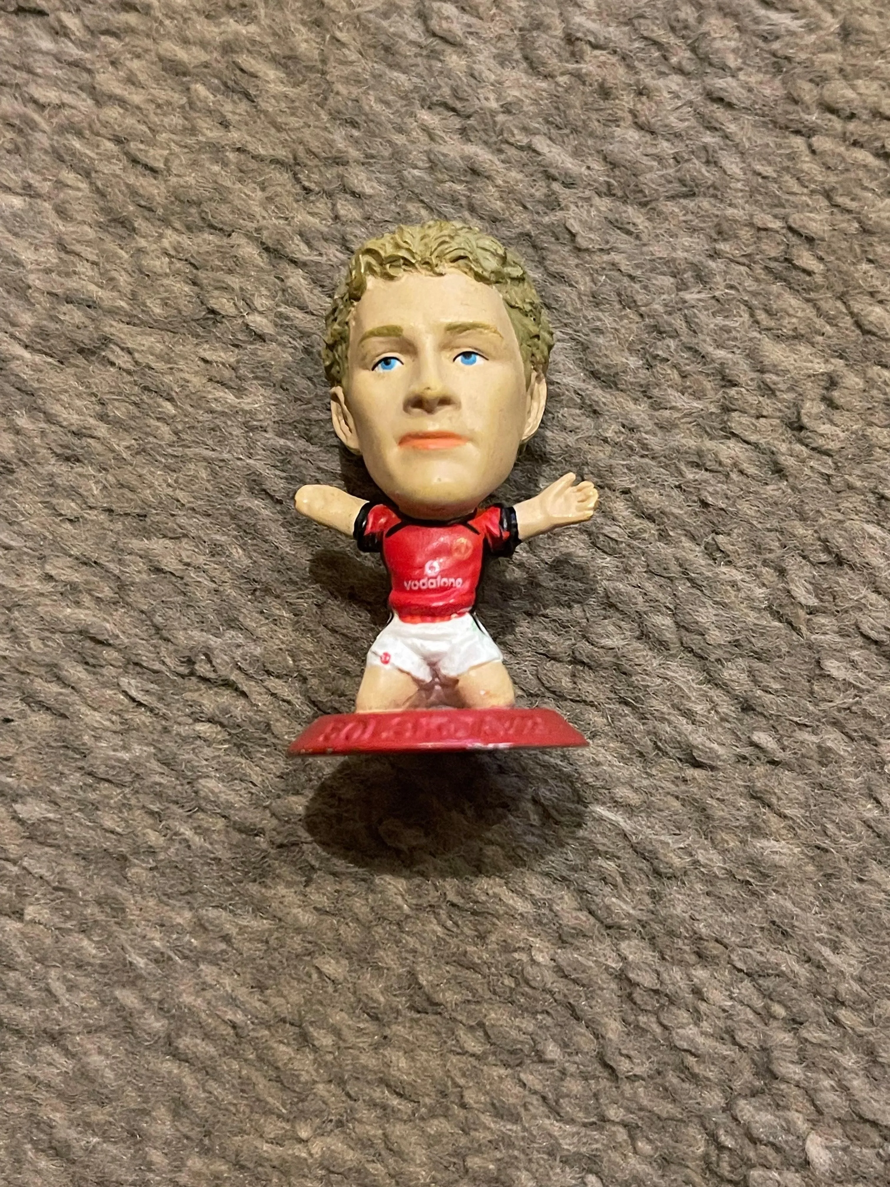 Ole Gunnar Solskjaer Manchester United Corinthian Microstars Figure