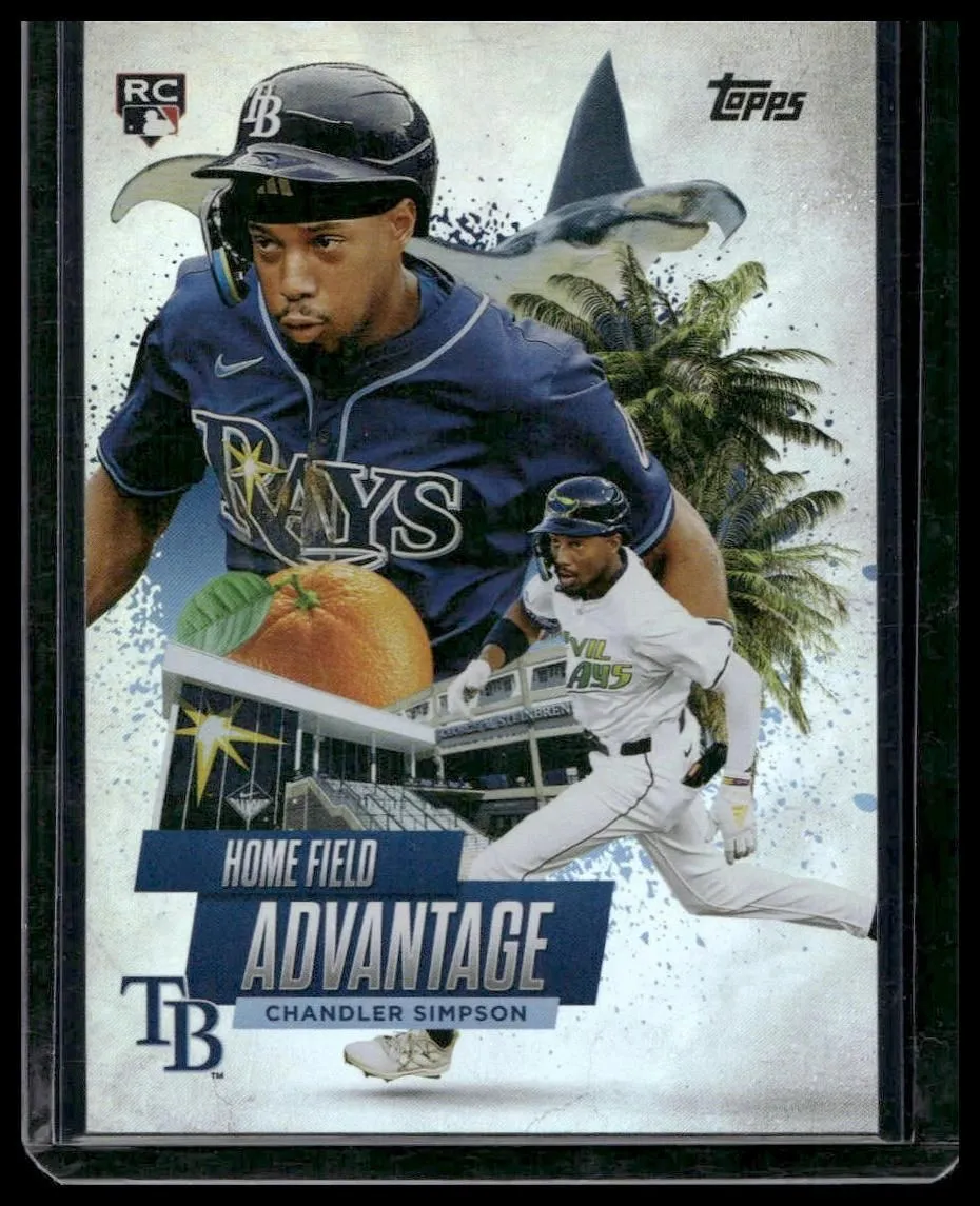 2025 Topps Update #HA-50 Chandler Simpson Homefield Advantage