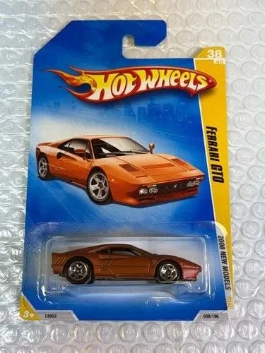 Hot Wheels Ferrari GTO Orange Diecast Model Car