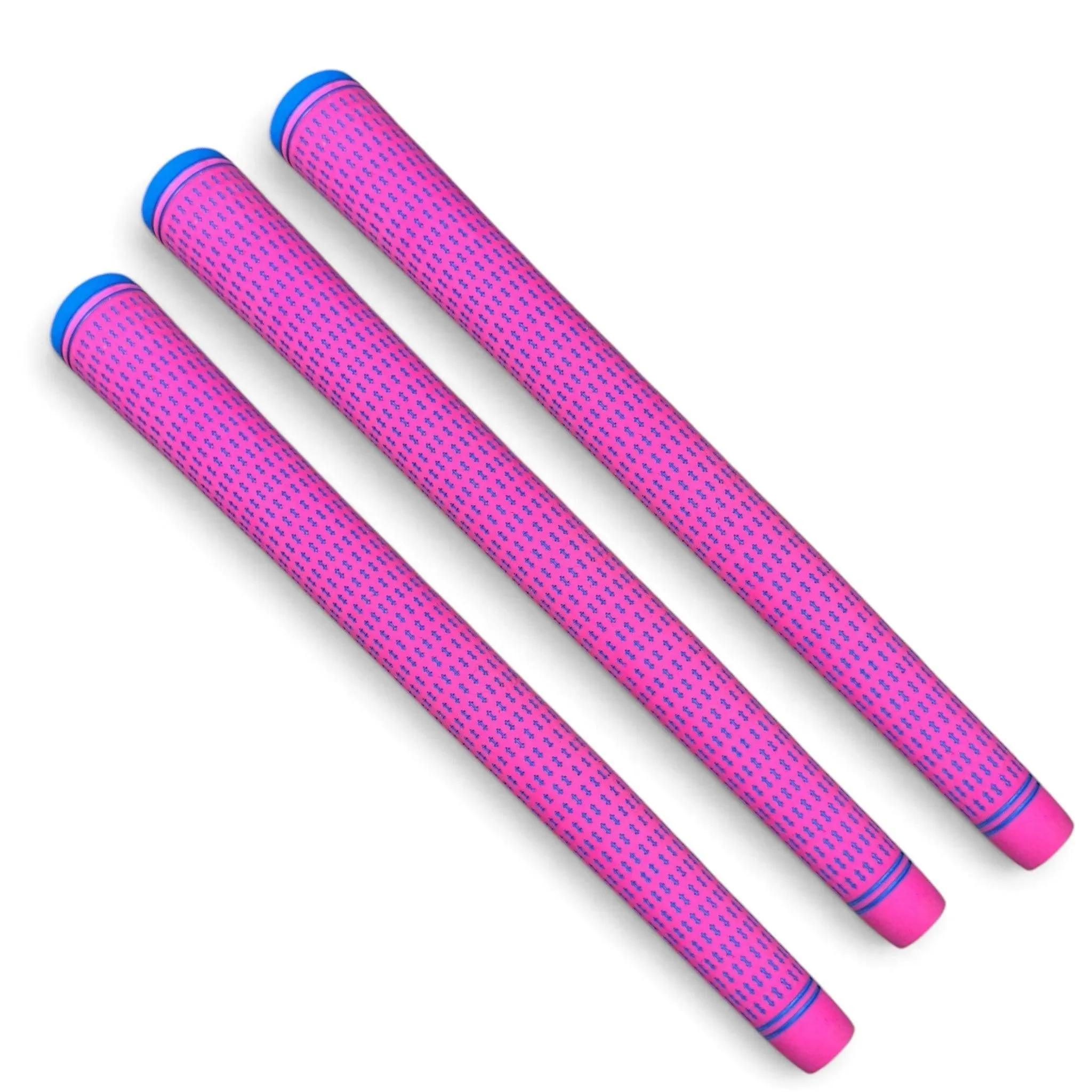 360 Golf Grips | 3 Pack Cotton Candy | Standard, Mid, Jumbo | High-Traction Rubber Grip