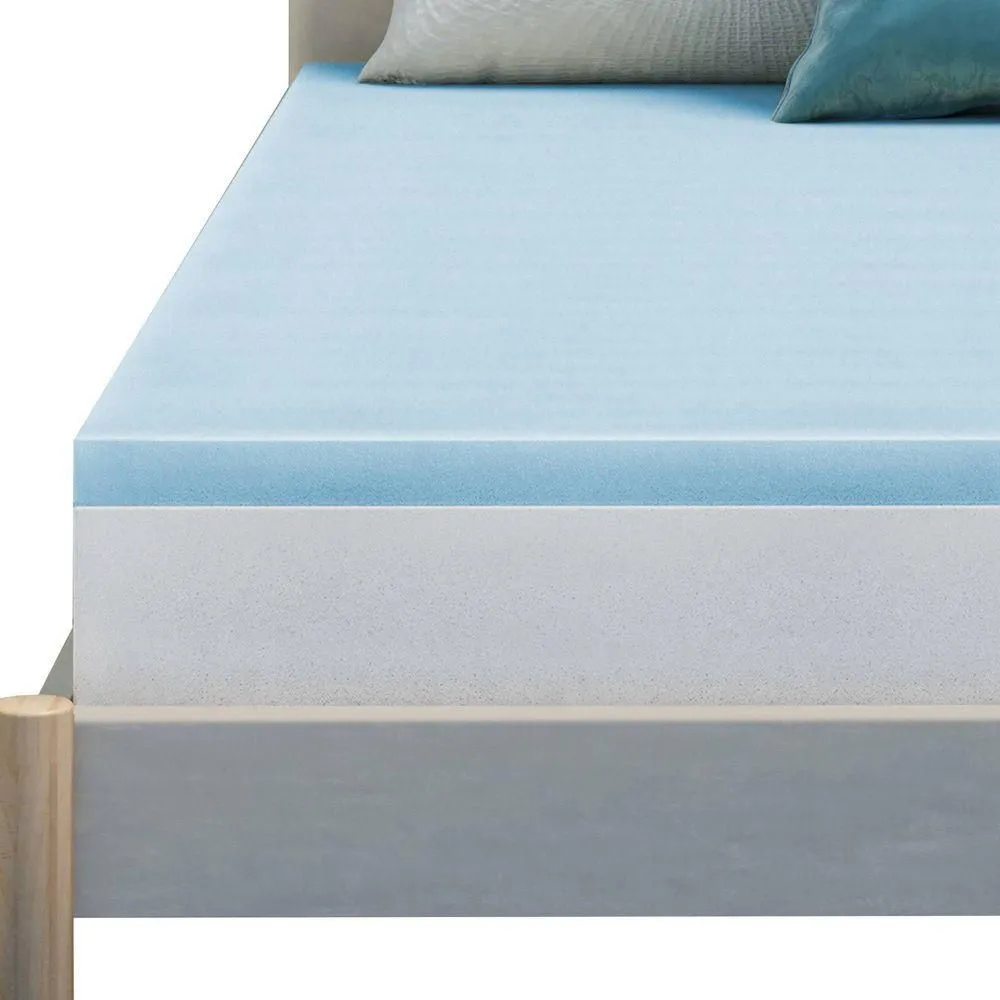 New without box - Serta King Easy Saver 2" Memory Foam Mattress Topper