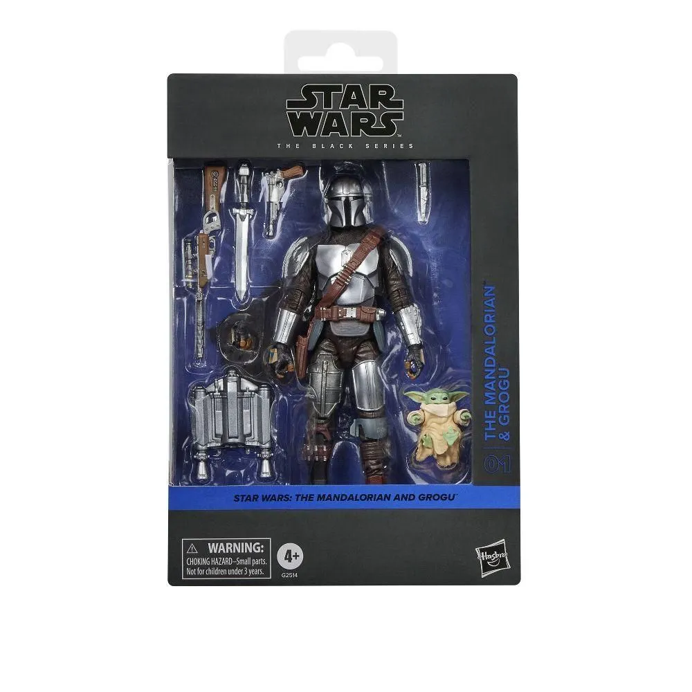 Brand New - Star Wars The Black Series The Mandalorian & Grogu Deluxe  Action Figure