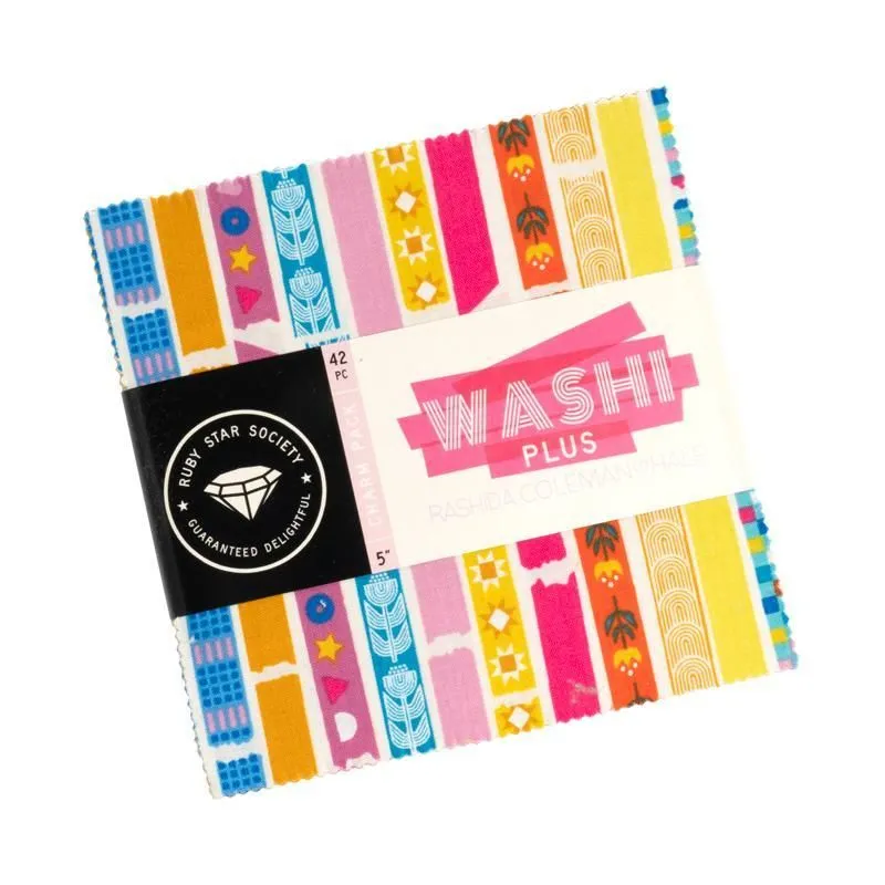 Washi Plus Charm Pack- 42 PCS