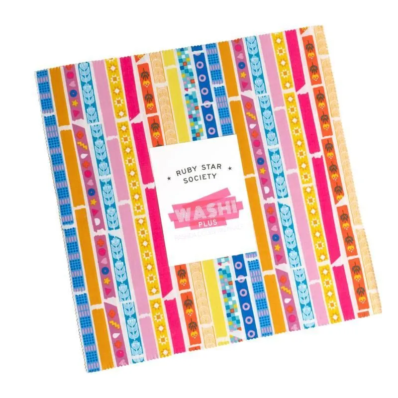 Washi Plus- 10in Layer Cake: 42 Pc
