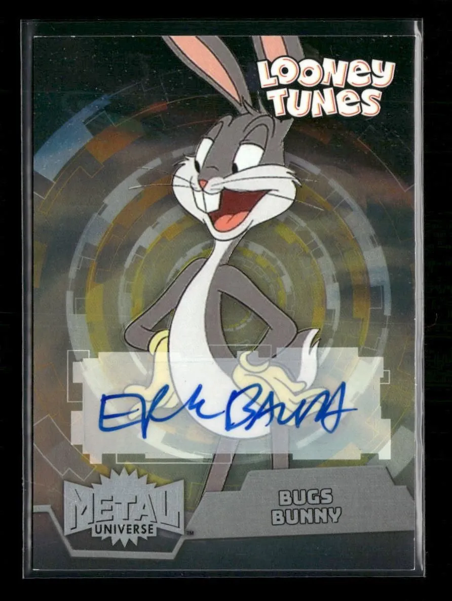2024 Fleer Retro Looney Tunes Metal Universe Bugs Bunny - Eric Bauza Auto #MU-1