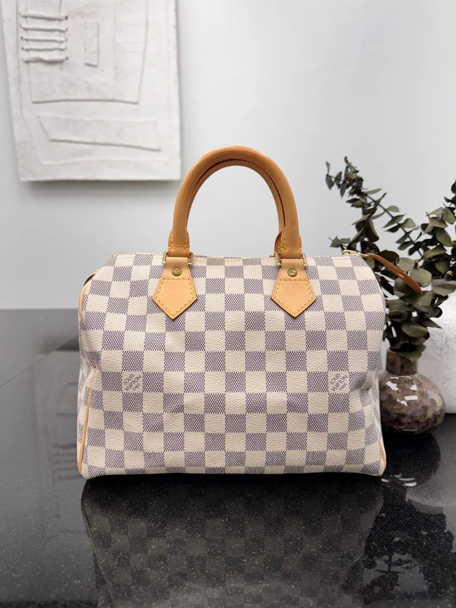 Louis Vuitton Damier Azur Speedy 25