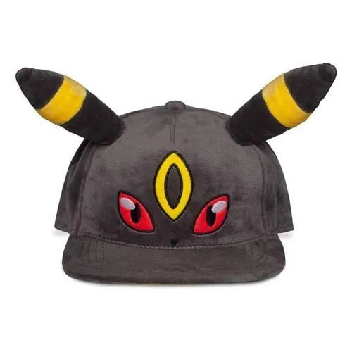 Difuzed Umbreon With Plush Ears Snapback Cap