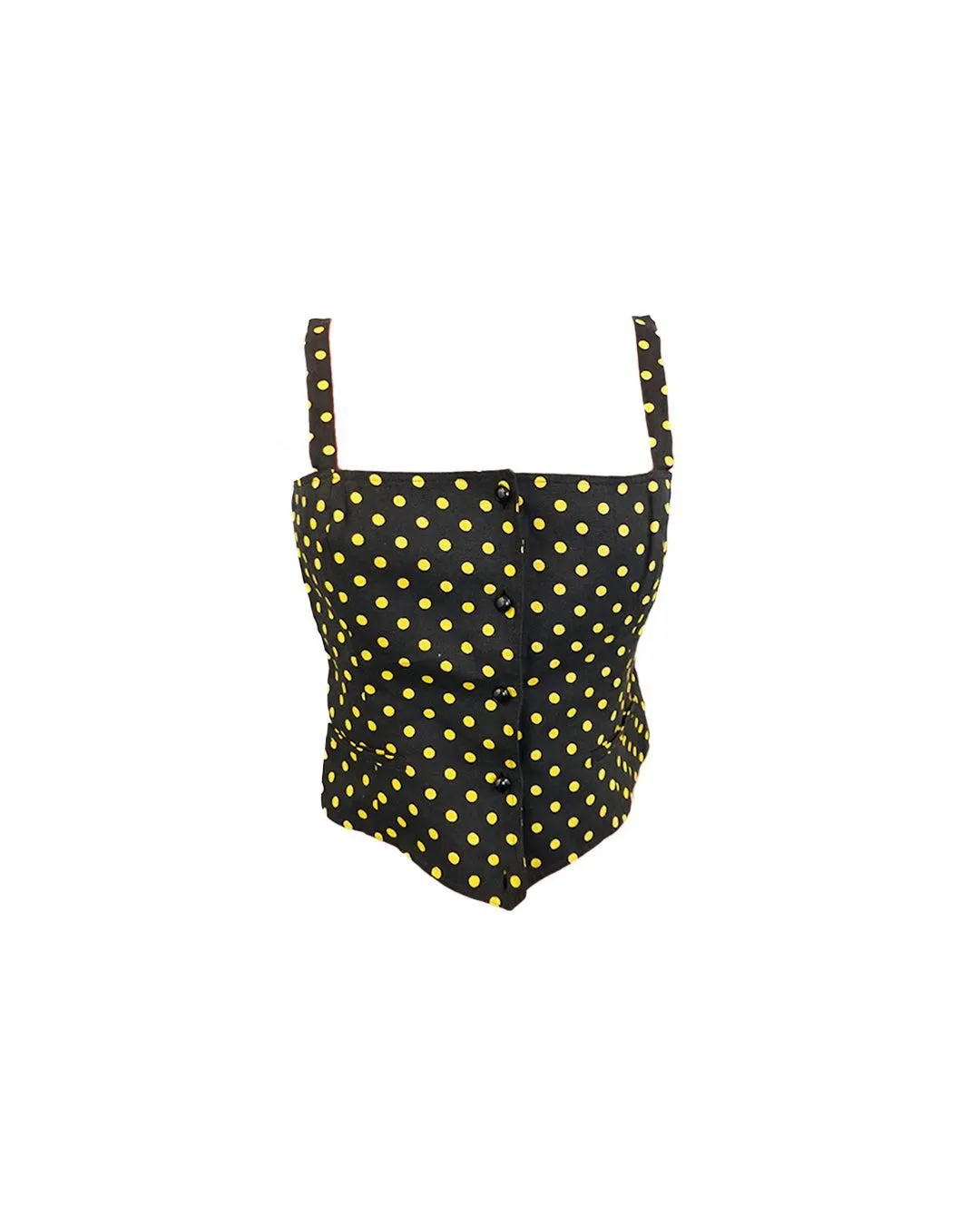Valentino Polka Dot Corset Top