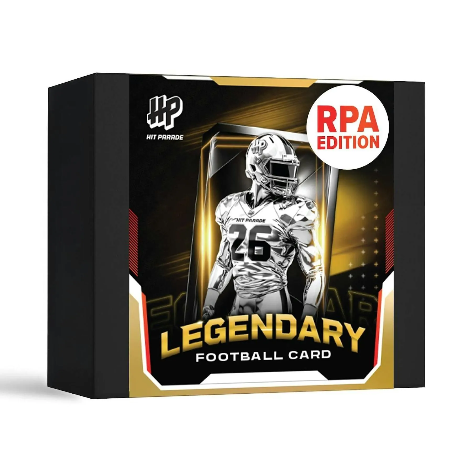 2026 Hit Parade Football Card Legendary Series 1 Hobby Box - RPA Edition