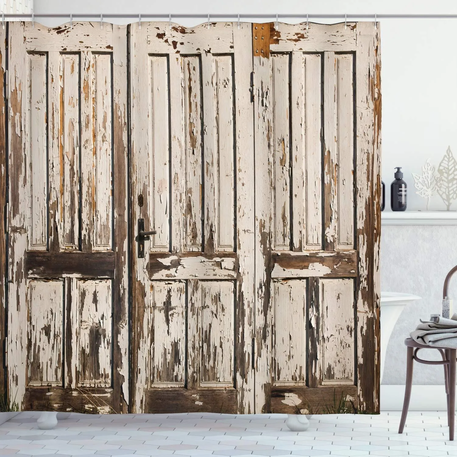 Rustic Shower Curtain