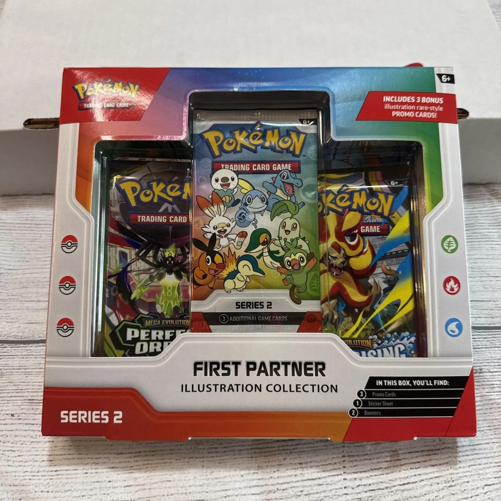 Pokemon First Partner Series 2 Box Set 3 Booster Packs