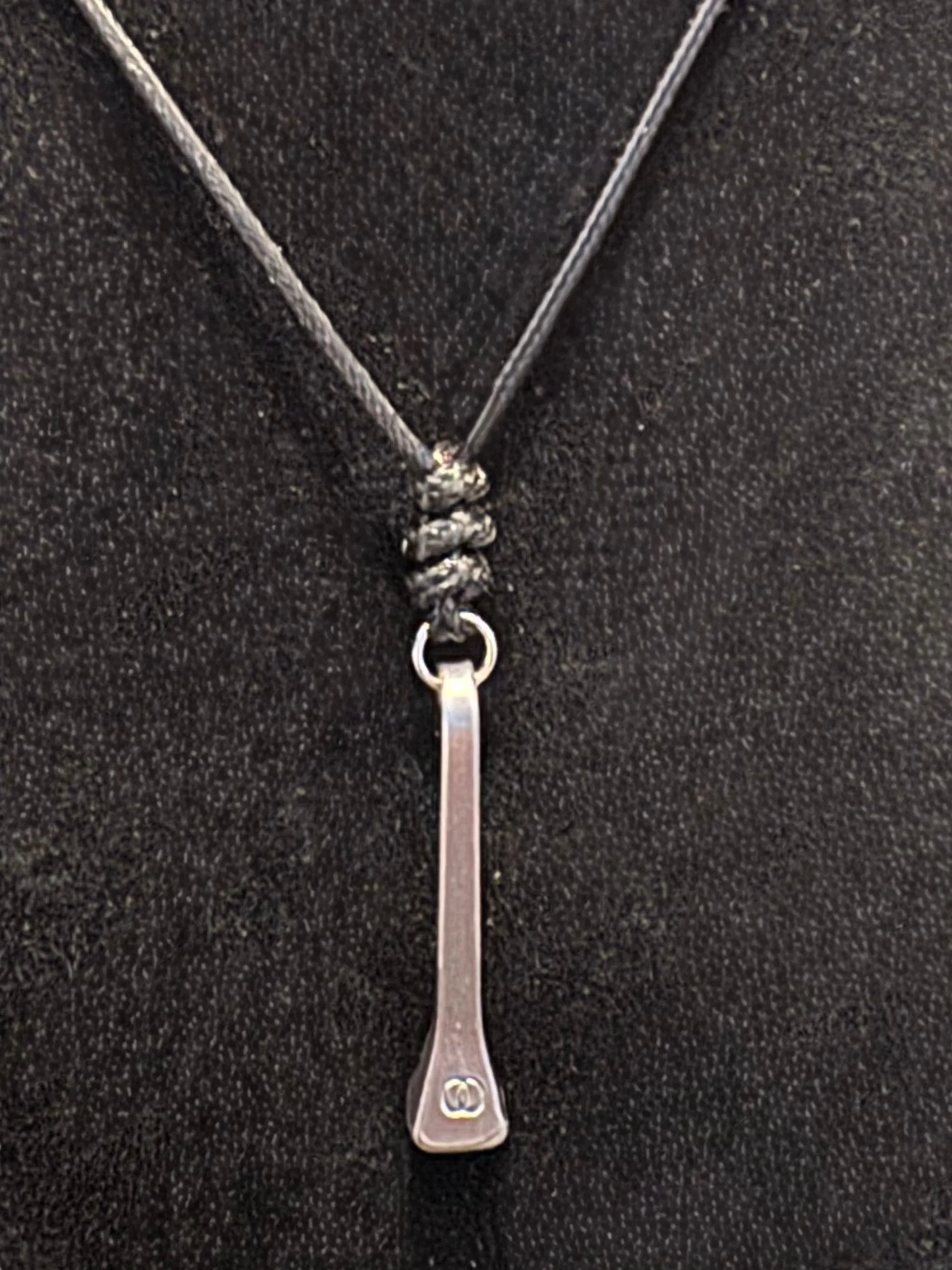 Handmade Genuine Horseshoe Nail Necklace