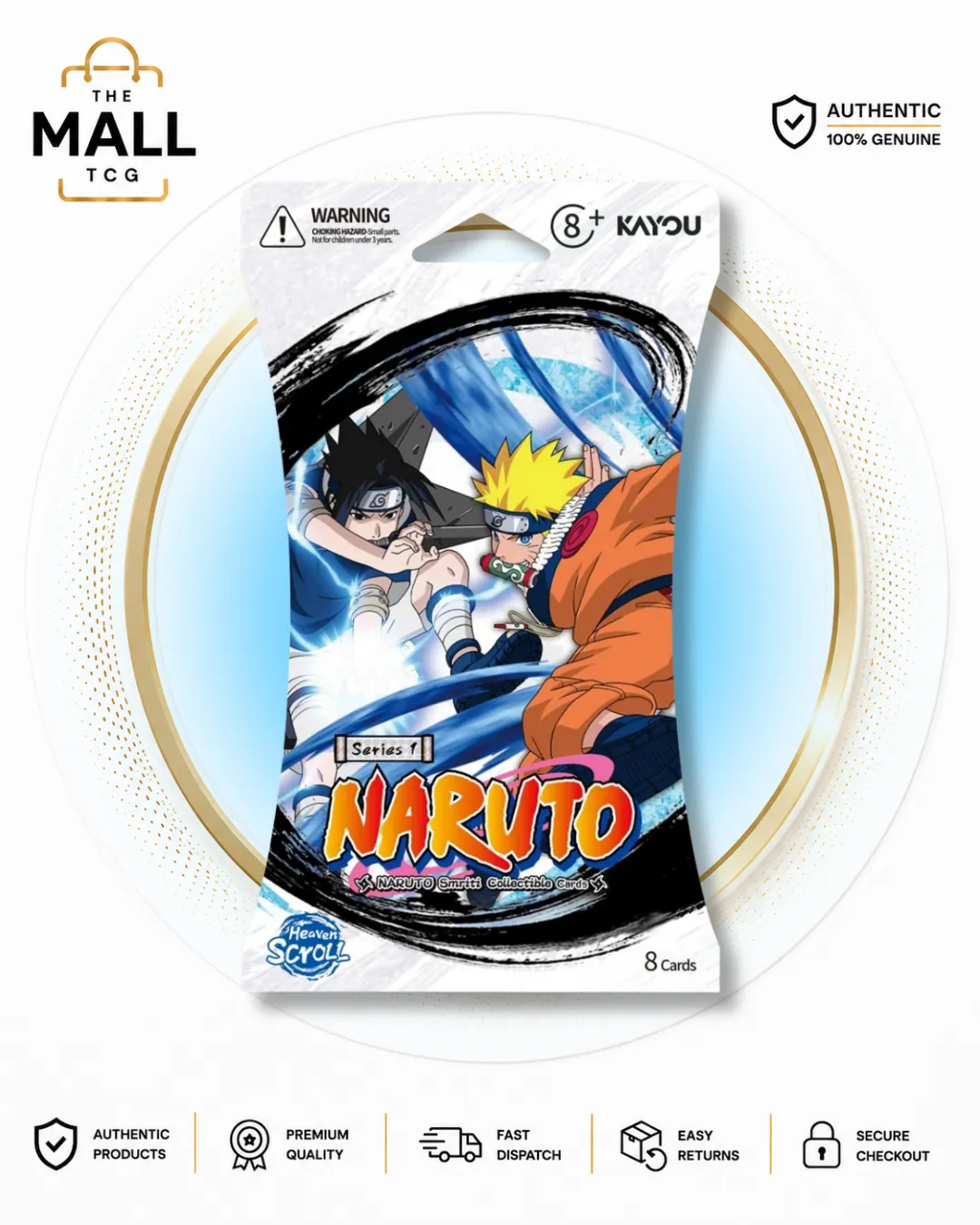 Naruto Smriti Heaven Scroll Blister Pack | English Collectible Cards