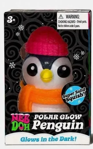 Z NeeDoh Polar Glow Penguin - Assorted Colors