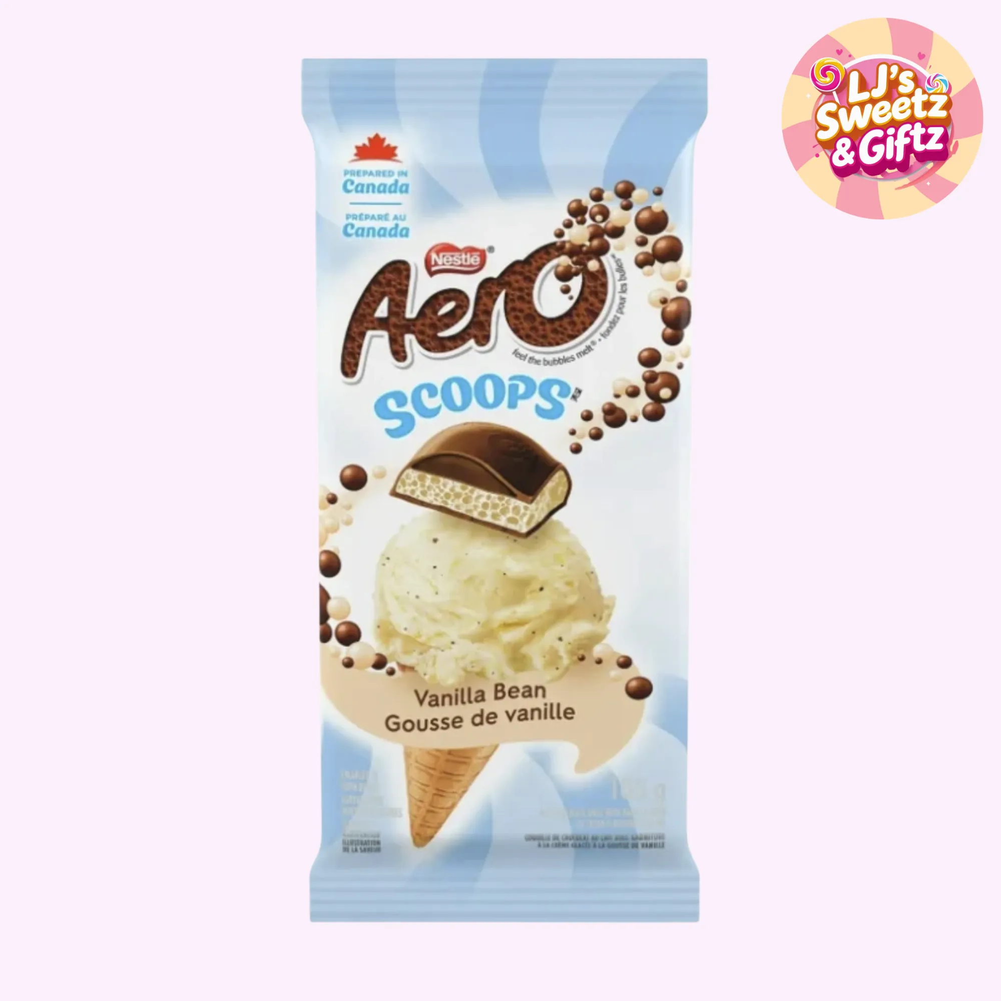 Aero Scoops Vanilla Bean 105g