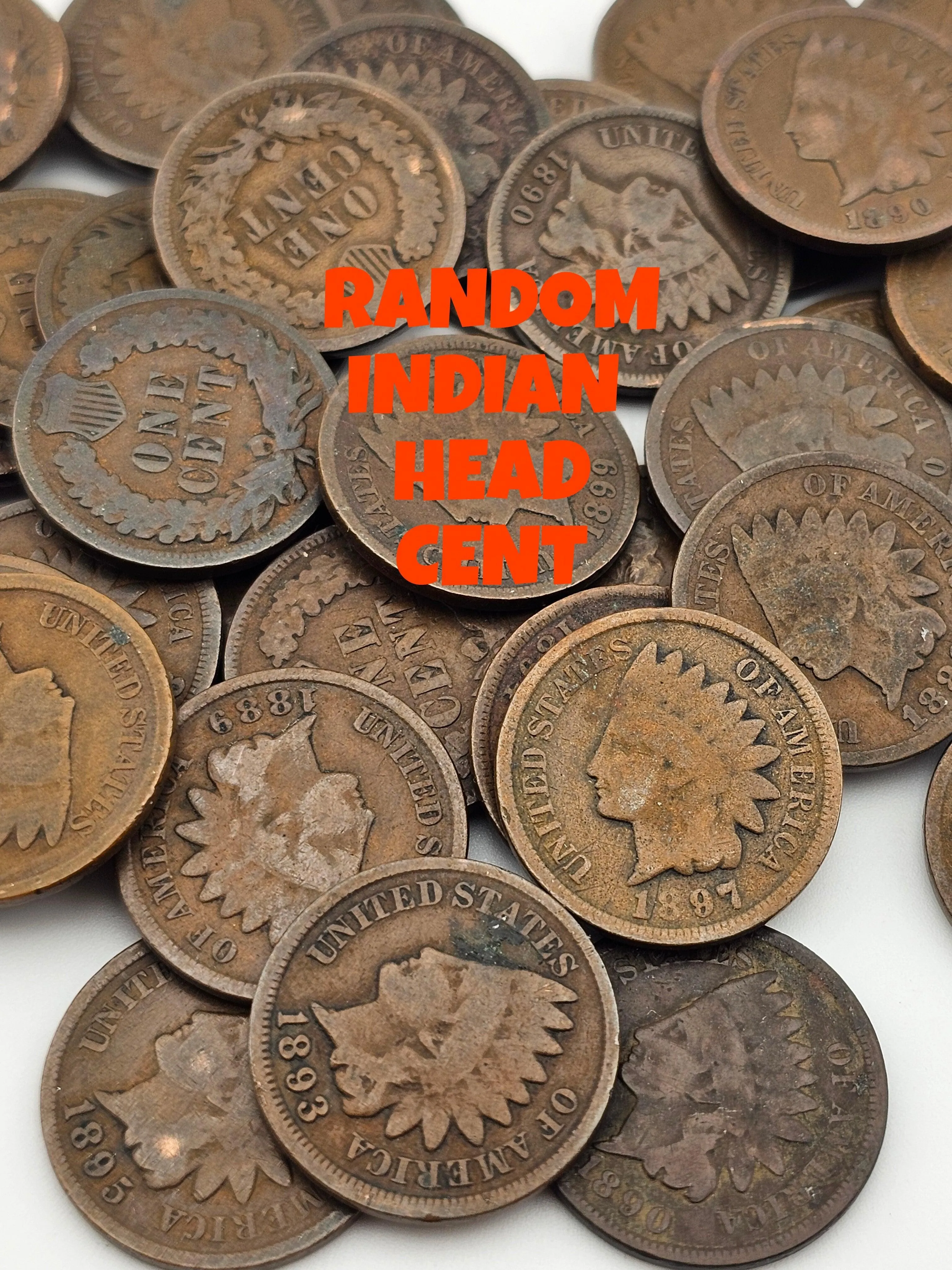 Indian Head Cents – Random Dates – Wholesale Pricing