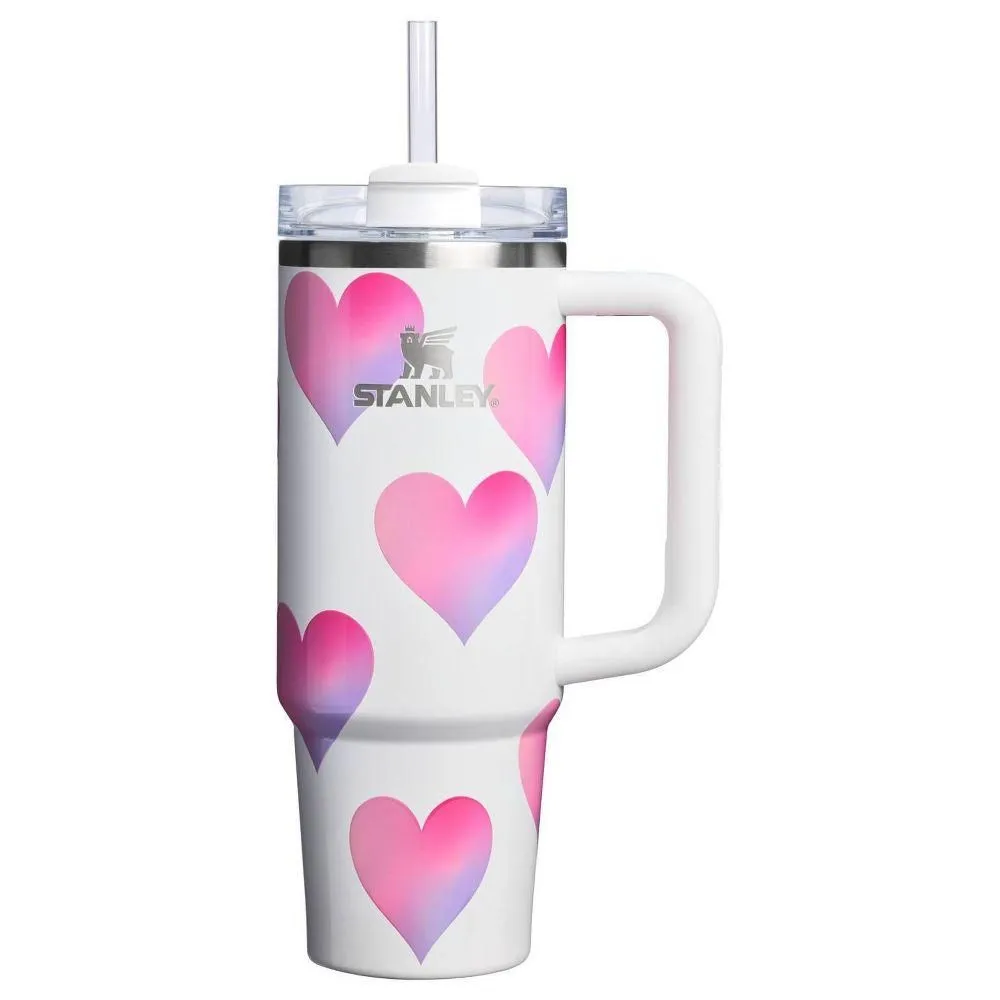 New without box - Stanley Valentine's Day 30 oz Stainless Steel H2.0 Flowstate Quencher