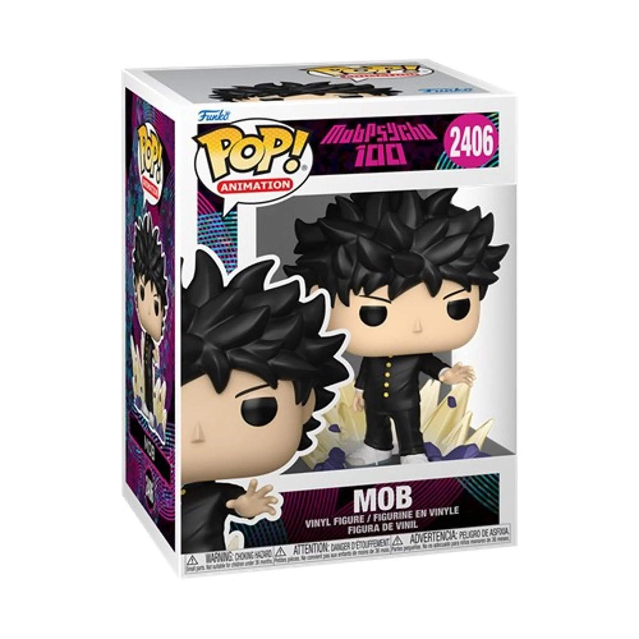 Funko POP Animation Mob Psycho 100 Mob (Shigeo) - #2406 - Vinyl Figure