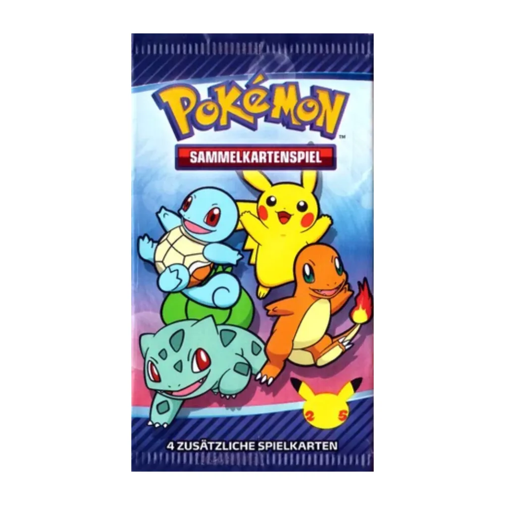 Pokemon McDonalds 2021 Promo Einzelbooster DE