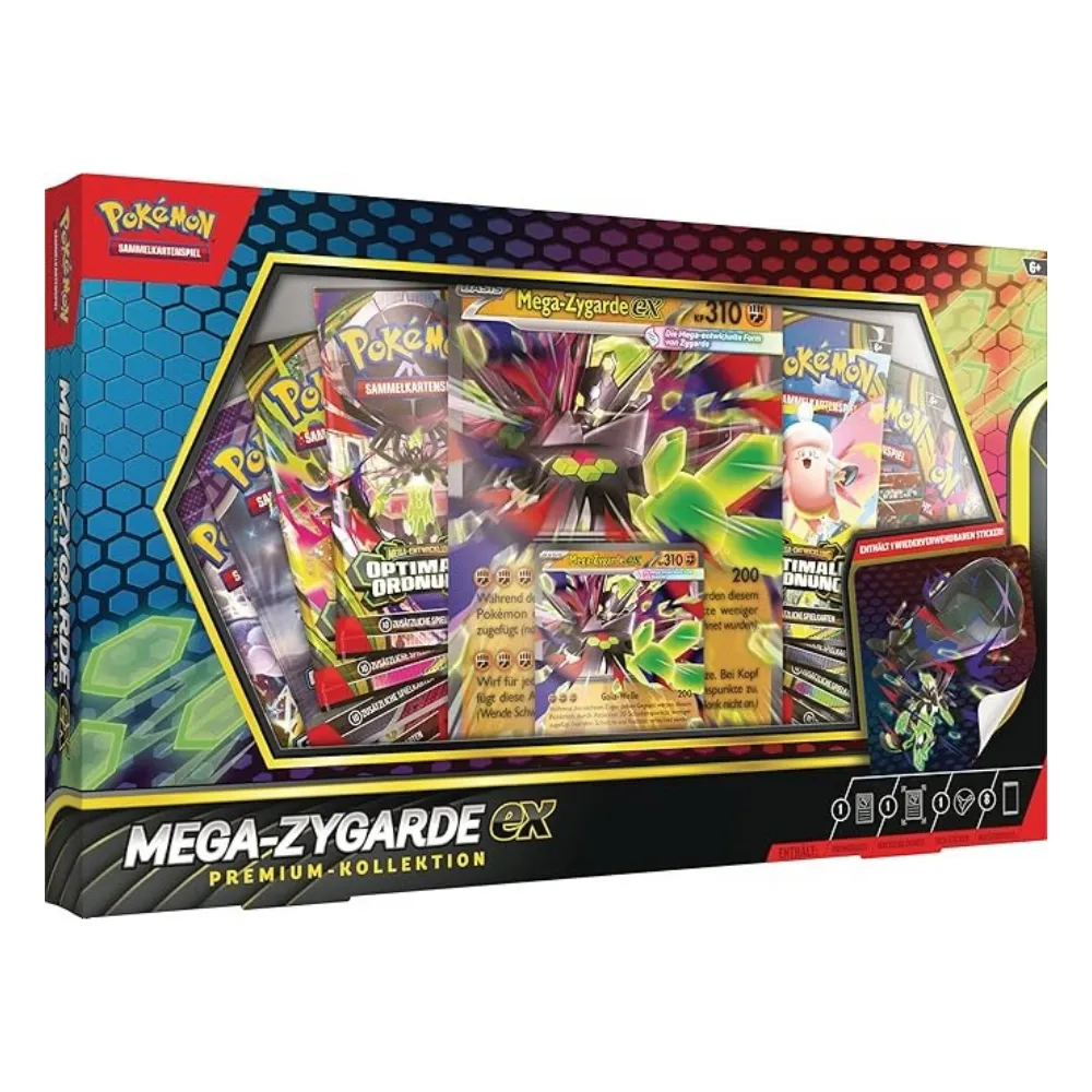 Pokemon Mega Zygarde ex Premium Kollektion