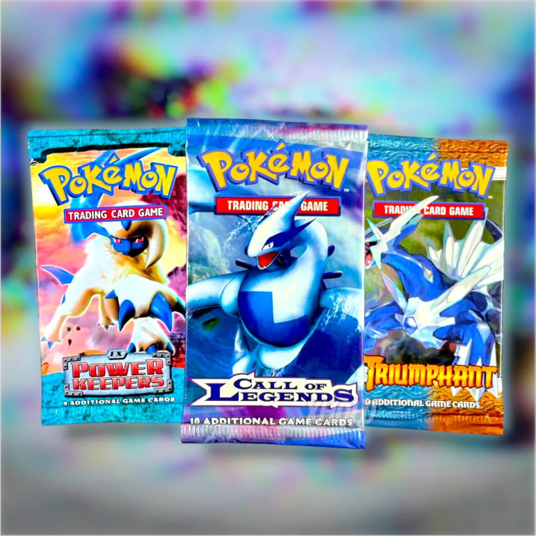 EX Power Keepers + Call of Legends + HGSS Triumphant (3 Packs)