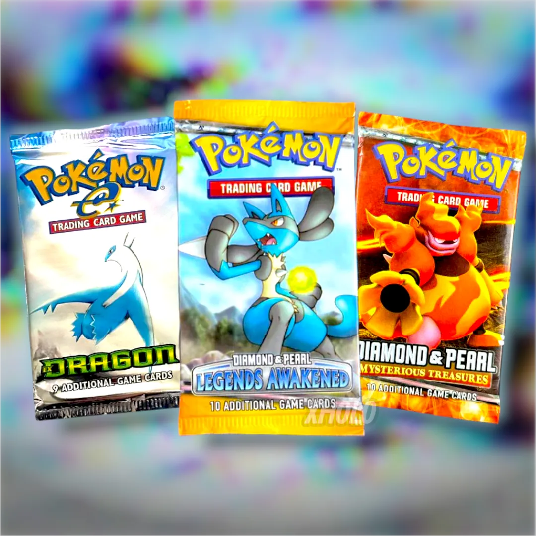 EX Dragon + DP Legends Awakened + DP Mysterious Treasures (3 Packs)